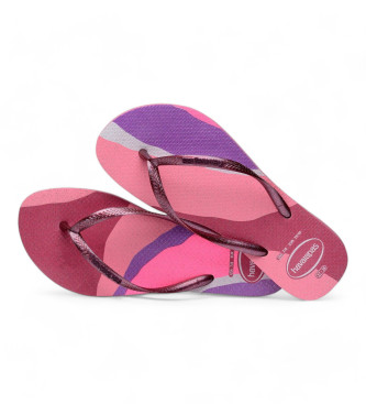 Havaianas Slim Palette Glow pink flip flops
