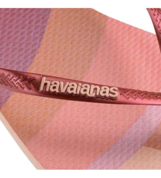 Havaianas Slim Palette Glow rosa Flip Flops