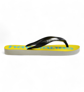 Havaianas Flip-flops Top Logomania 2 hvid, sort