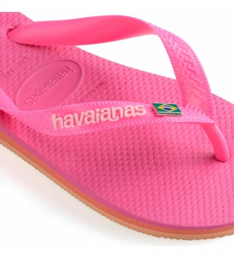 Havaianas Chanclas Brasil Layers rosa
