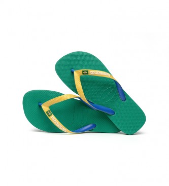 Havaianas Chanclas Brasil Mix Treopical verde