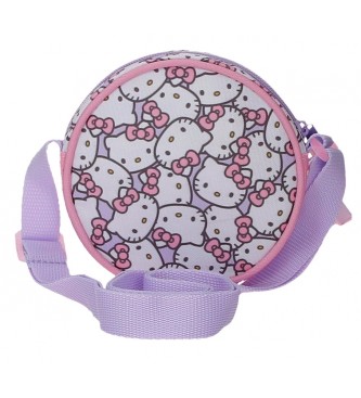 Disney Hello Kitty My favourite bow różowa okrągła torba na ramię