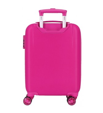 Disney Cabin size suitcase Hello Kitty You are cute rigid 50 cm fuchsia