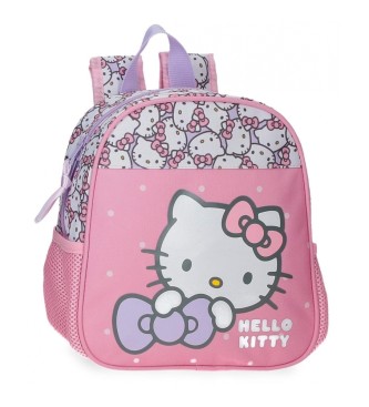 Disney Hello Kitty Mon n?ud prfr 25 cm sac  dos de puriculture adaptable au trolley rose