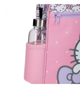 Disney Hello Kitty Il mio zaino preferito per l'asilo con fiocco 25 cm adattabile all'auto rosa