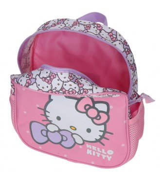 Disney Hello Kitty My favourite bow 25 cm nursery backpack with pink trolley