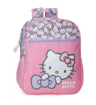 Disney Hello Kitty O meu lao preferido33 cm mochila adaptvel a trolley cor-de-rosa
