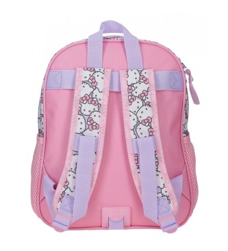 Disney Hello Kitty My favourite bow33 cm backpack adaptable to trolley pink