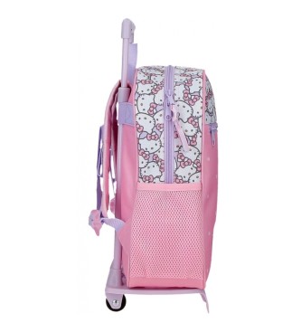 Disney Hello Kitty My favourite bow33 cm rygsk med trolley pink