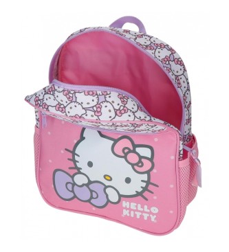 Disney Hello Kitty My favourite bow33 cm backpack with trolley pink