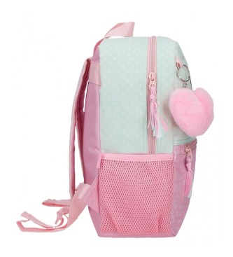 Joumma Bags Hello Kitty Paris Astuccio Tre Scomparti turchese