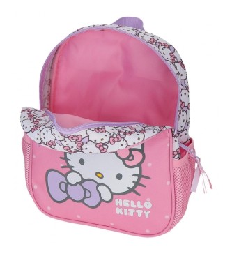 Disney Mochila preescolar Hello Kitty My favourite bow  28 cm adaptable a carro rosa