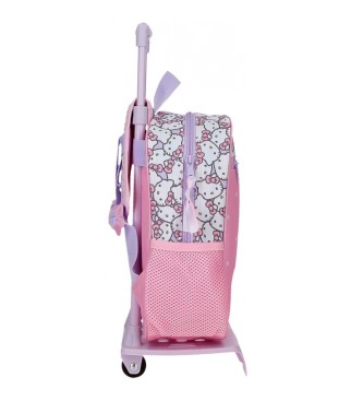 Disney Hello Kitty Mon arc prfr sac  dos prscolaire 28 cm avec trolley rose
