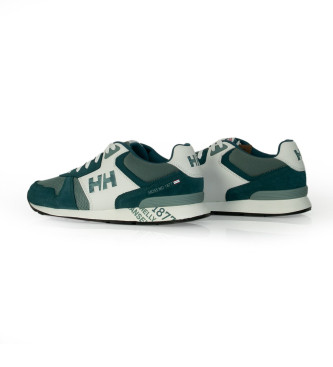 Helly Hansen Anakin green leather trainers