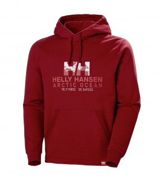 Helly Hansen Arctic Ocean sweatshirt maroon