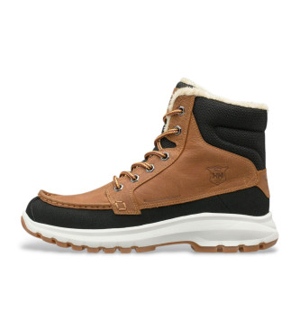 Helly Hansen Garibaldi brown leather boots Esdemarca Store fashion footwear and accessories best brands shoes and designer shoes