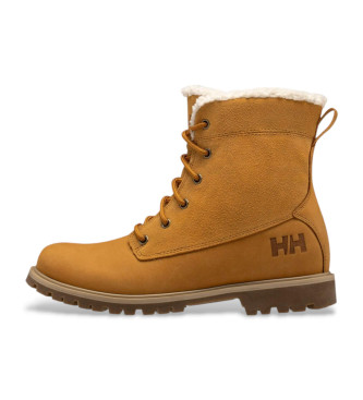 Helly Hansen Brązowe skórzane buty Marion 3