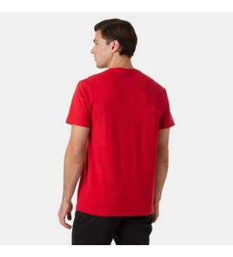 Helly Hansen T-shirt bsica vermelha