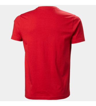 Helly Hansen Koszulka basic w kolorze czerwonym