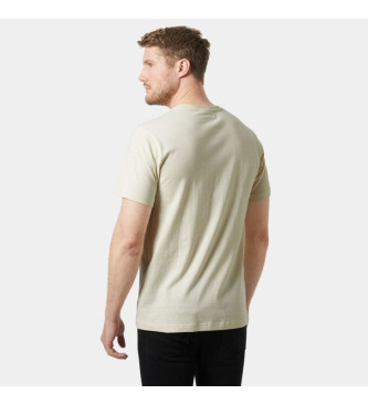 Helly Hansen Core Grafik-T-Shirt beige