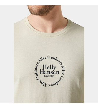Helly Hansen T-shirt Core Graphic bege