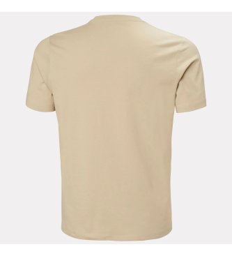 Helly Hansen Core Graphic T 2.0 T-shirt beige