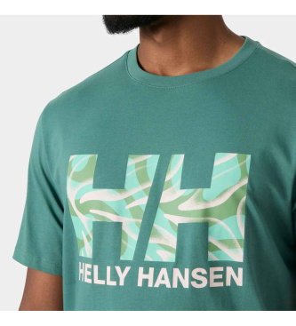Helly Hansen T-shirt Core Graphic T 2.0 verde