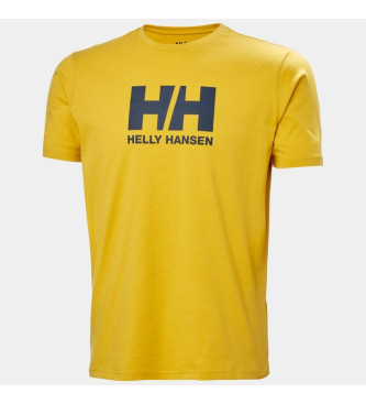Helly Hansen T-shirt gialla con logo Hh