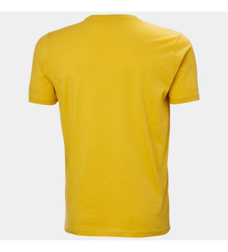Helly Hansen T-shirt gialla con logo Hh