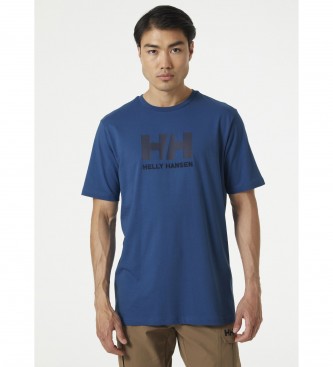 Helly Hansen T-shirt blu con logo Hh
