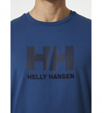 Helly Hansen Hh T-shirt com logtipo azul