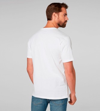 Helly Hansen T-shirt bianca con logo HH