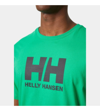 Helly Hansen T-shirt com logtipo Hh verde