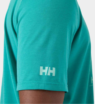 Helly Hansen T-shirt verde con grafica HP Race