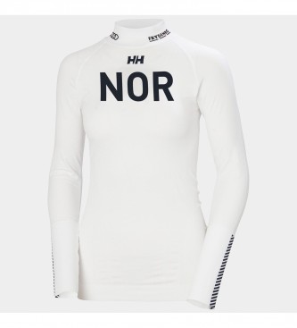 Helly Hansen T-shirt sans couture Lifa Racing blanc