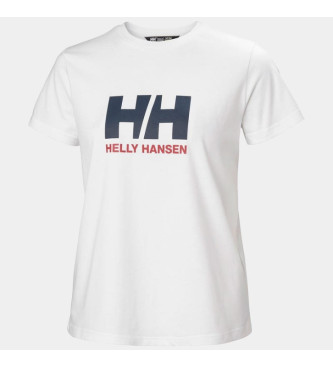 Helly Hansen T-shirt bianca con logo 2.0