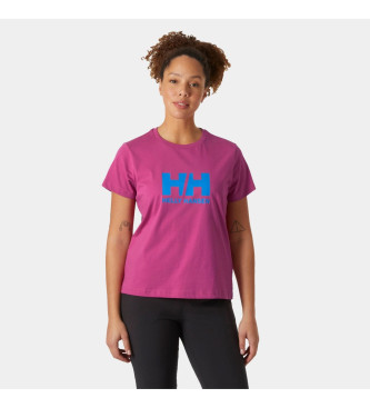 Helly Hansen T-shirt Logo 2.0 liliowy