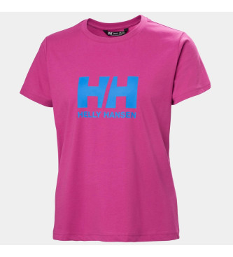 Helly Hansen T-shirt Logo 2.0 lilas