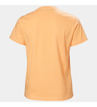 Helly Hansen Logo 2.0 T-shirt pomarańczowy