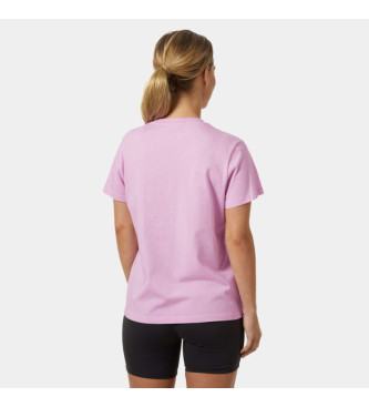Helly Hansen Logo 2.0 T-shirt roze