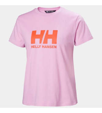 Helly Hansen Logo 2.0 T-shirt roze