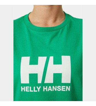 Helly Hansen Logo 2.0 T-shirt groen