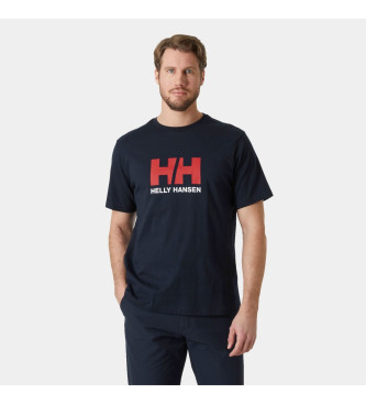 Helly Hansen Koszulka z logo HH granatowa