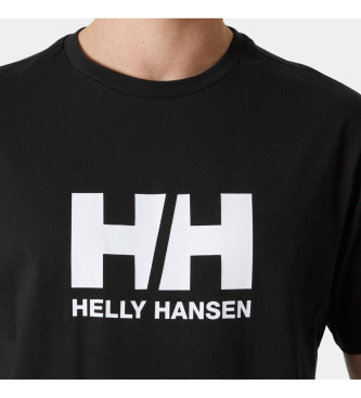 Helly Hansen HH logo T-shirt sort