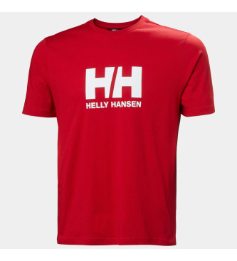 Helly Hansen Koszulka z logo HH czerwona