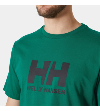 Helly Hansen Koszulka z logo HH zielona