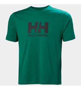 Helly Hansen Koszulka z logo HH zielona