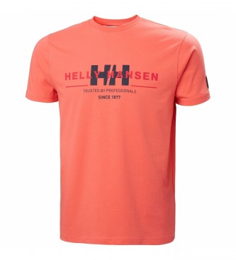 Helly Hansen T-shirt con grafica Rwb arancione