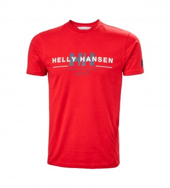 Helly Hansen Camiseta Rwb Graphic T-Shirt  rojo