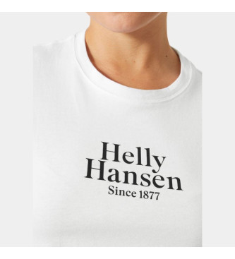 Helly Hansen W Core Grafik-T-Shirt wei